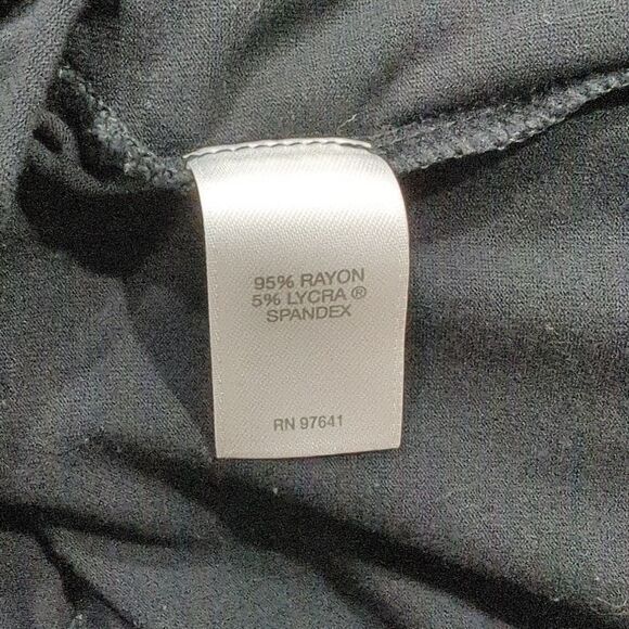 J. Jill Womens Dress Large Black Wearever Collection Casual Dress - Picture 7 of 9